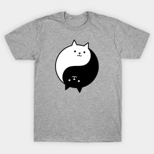 Yin Yang Cats T-Shirt